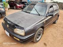 A picture of Golf 3 in good working condition Price 850k with 4plug
