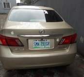 A picture of Lexus Es350 2007 Model Colour Gold Super Tesla Display Condition