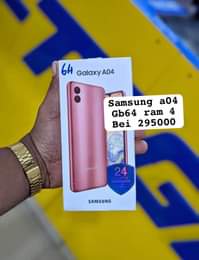 A picture of Samsung A series mpya
