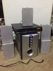 A picture of NEW BOMAN HOME THEATRE AND SIGMATEK DVD.
