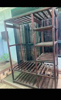 A picture of Wooden rack
