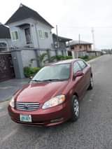 A picture of SHARPEST 2004 COROLLA IN PORT HARCOURT UNTAMPERED ENGINE FACTORY PAINTED