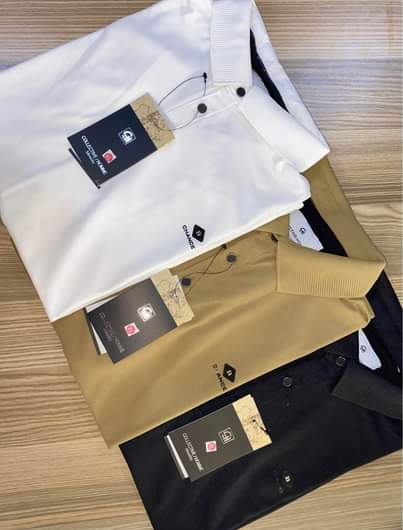 A picture of Polo shirts and round necks for sale