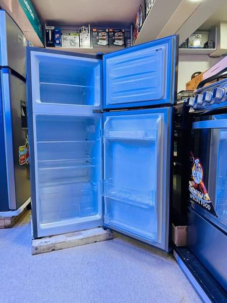 A picture of As Good As new 160L double door fridge Quick Sale