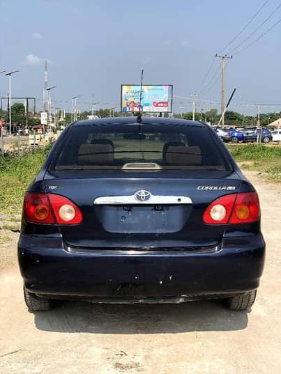 A picture of A super clean Nigeria used toyota Corolla LE 2004 model