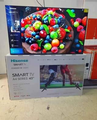 A picture of Flat screen TV set digital and smart