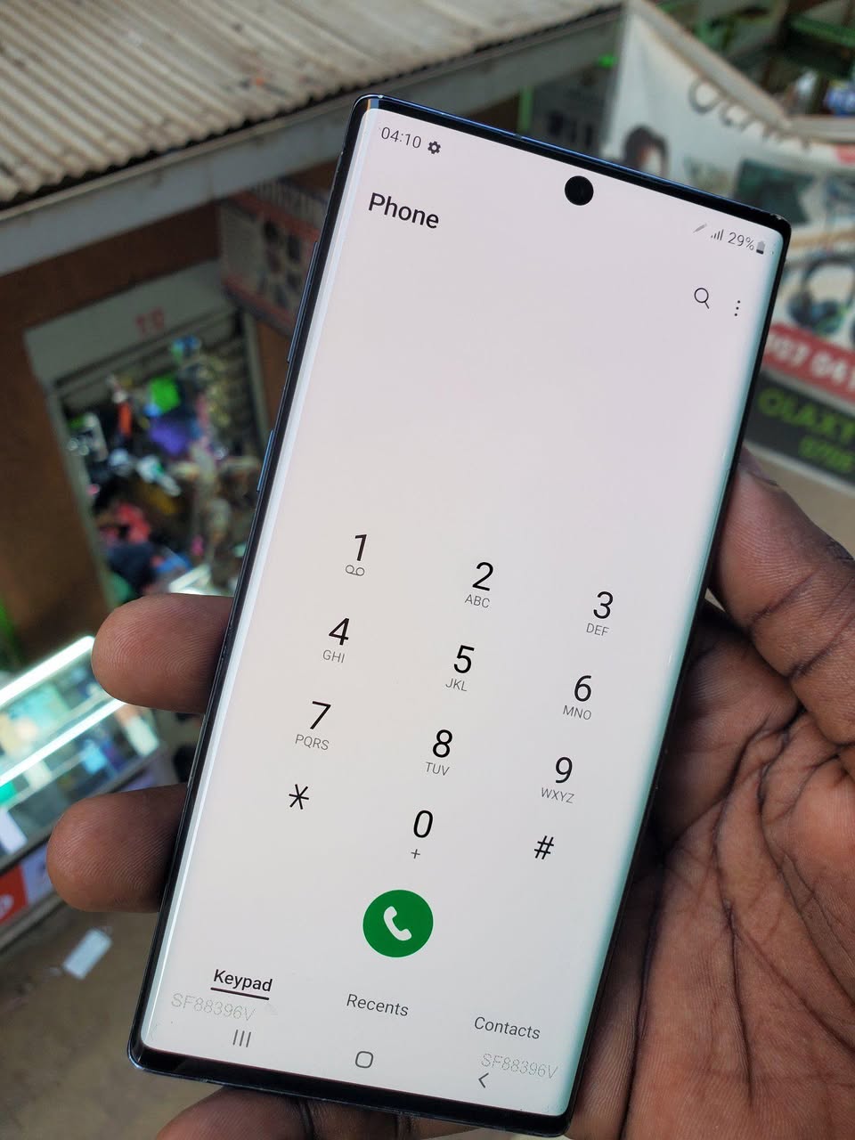 A picture of Samsung note10
