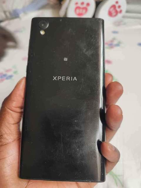 A picture of Sony smart phone on sale