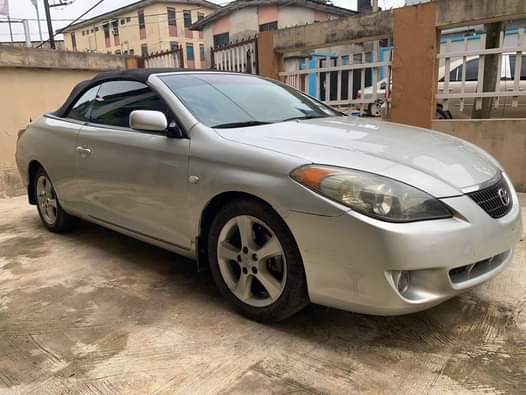 A picture of Registered 2005 Toyota solara Convertible Thumb start Android Screen Dashing
