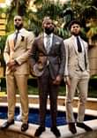 A picture of Modern customized suits.