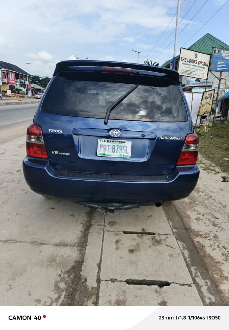 A picture of Fastest finger Belgium grade Toyota highlander 206 model buy n