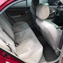 A picture of Toyota Corolla red color