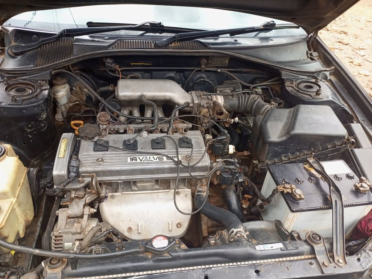 A picture of Toyota caldina 2000