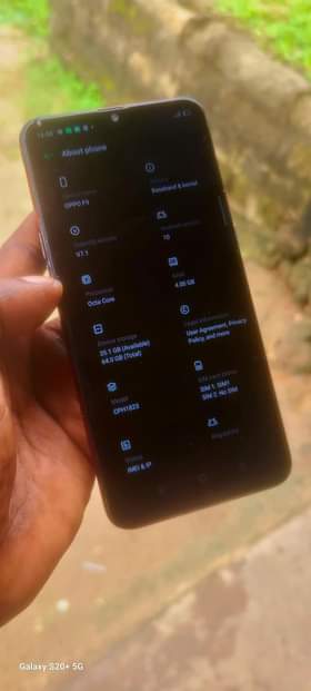 A picture of OPPO F9 HAINA KIPENGELE
