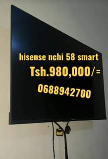 A picture of Hisense nchi 58 smart tv