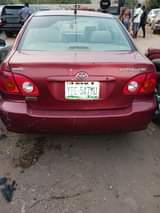 A picture of 2004 Toyota Corolla perfect condition Price is 2 2M naira