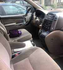 A picture of JUST IN Clean Nigerian Used Red Toyota Sienna 2008 Fabric