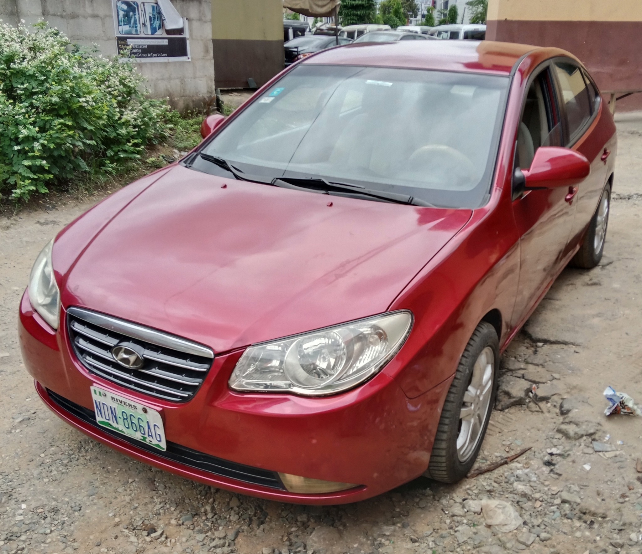 A picture of Hyundai Elantra 2009 model