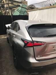 A picture of dealers deal lexus Nx200t 2016 accidental almost all the parts