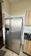 A picture of Samsung Side By Side Fridge RSH1DBRS 