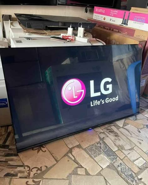 A picture of 50inches LG Android TV