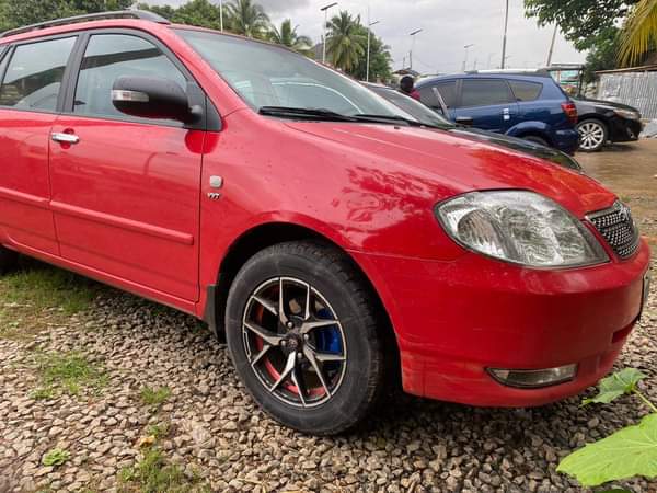 A picture of SHARP DISTRESS An Extremely Clean Toyota Corolla wagon with very