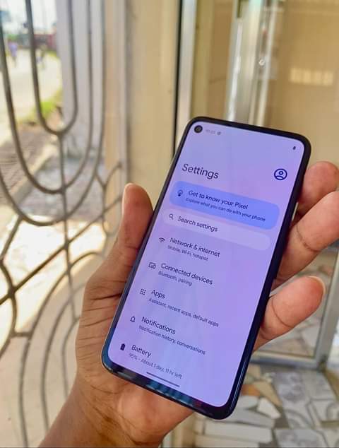 A picture of Google pixel 4a 128GB