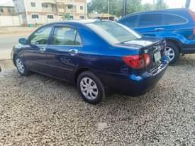 A picture of BLUE An Extremely Clean Used Toyota Corolla 2007 Model With