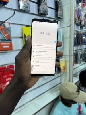 A picture of Samsung a9 plus 64gb 6gb ram 390K WhatsApp or call