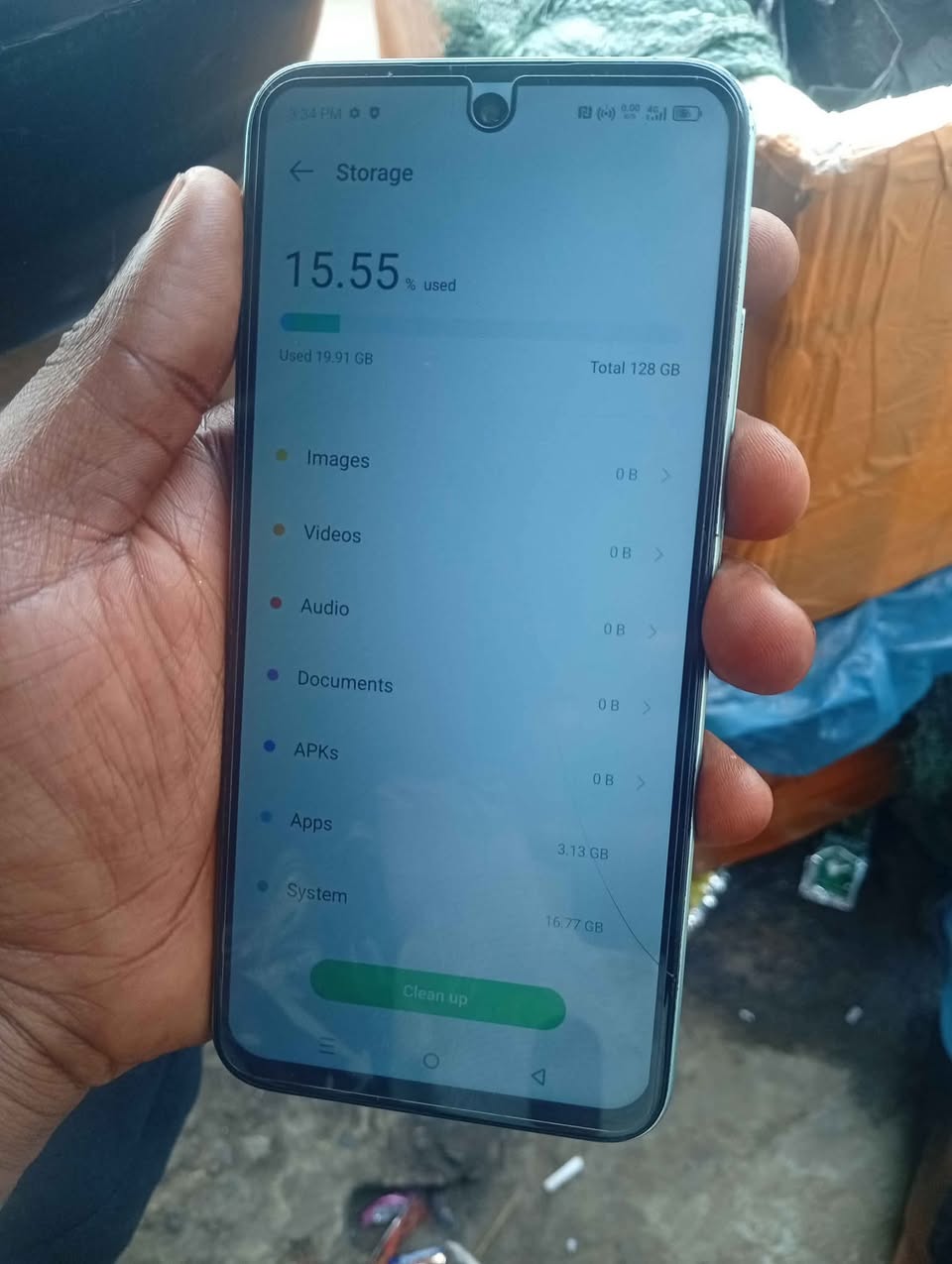 A picture of Infinix hot 50i 128gb 4 4 5000 mah tiny line