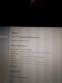 A picture of laptop inauzwa