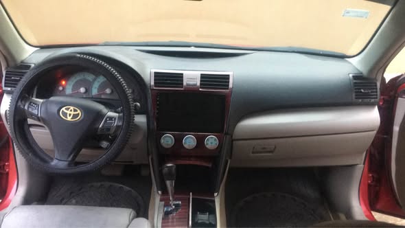 A picture of Very Sound Clean Red 2008 Registered Toyota Camry Sport Up