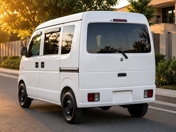 A picture of 6 month fairly used Suzuki mini bus