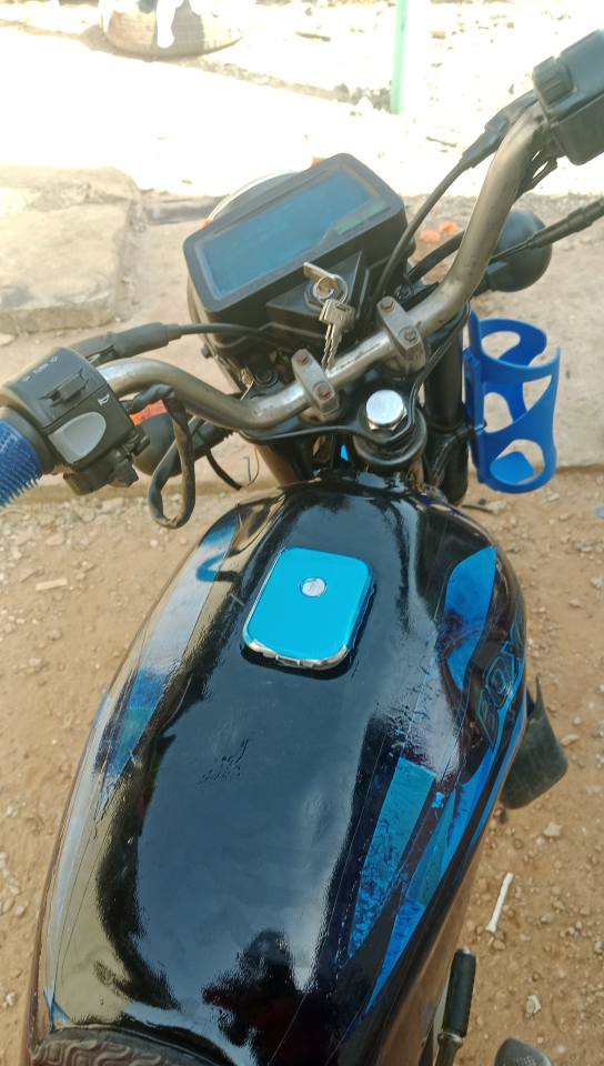 A picture of Bajaj bike
