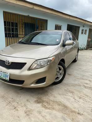 A picture of ILEYA AWOOF 2009 Toyota Corolla 2022 entry Pure first body