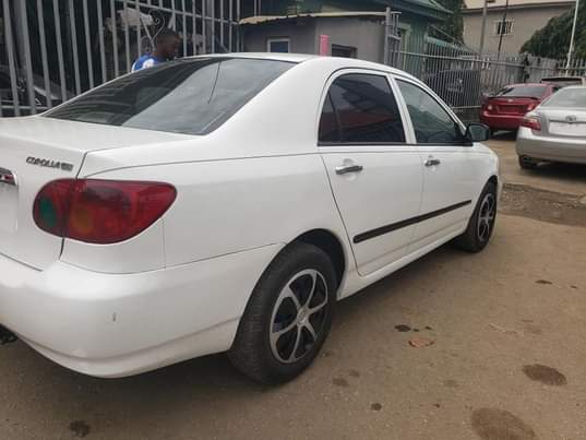 A picture of EXTREMELY NEAT REGISTERED TOYOTA COROLLA 2004...NEATLY PAINTED ON FIRSTBODY..