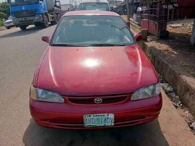 A picture of Corolla Smallbutmighty Painted on Firstbody Dm or Call 09068030011 Beautiful