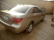 A picture of Registered 04 Toyota Corolla neatly used painted on first body