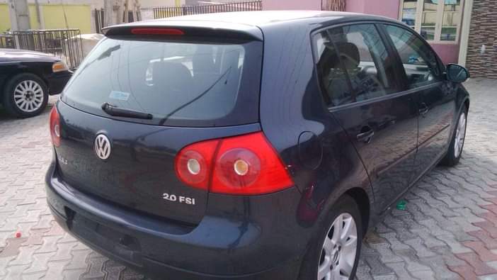 A picture of FOREIGN USED 2007 VOLKSWAGEN GOLF5 AVAILABLE FOR SALE PRICE 1.2m