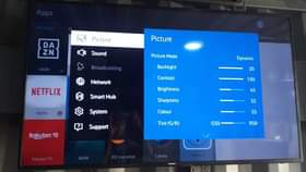A picture of 55inches SAMSUNG UHD SMART WIRELESS TV