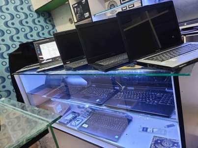 A picture of iCore5 Laptops at 350k each