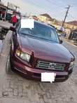 A picture of Honda Ridgeline 08 model baked on first body Engine super
