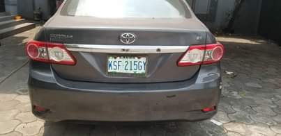 A picture of Sharp 2011 Toyota Corolla for sale Pure first body Engine
