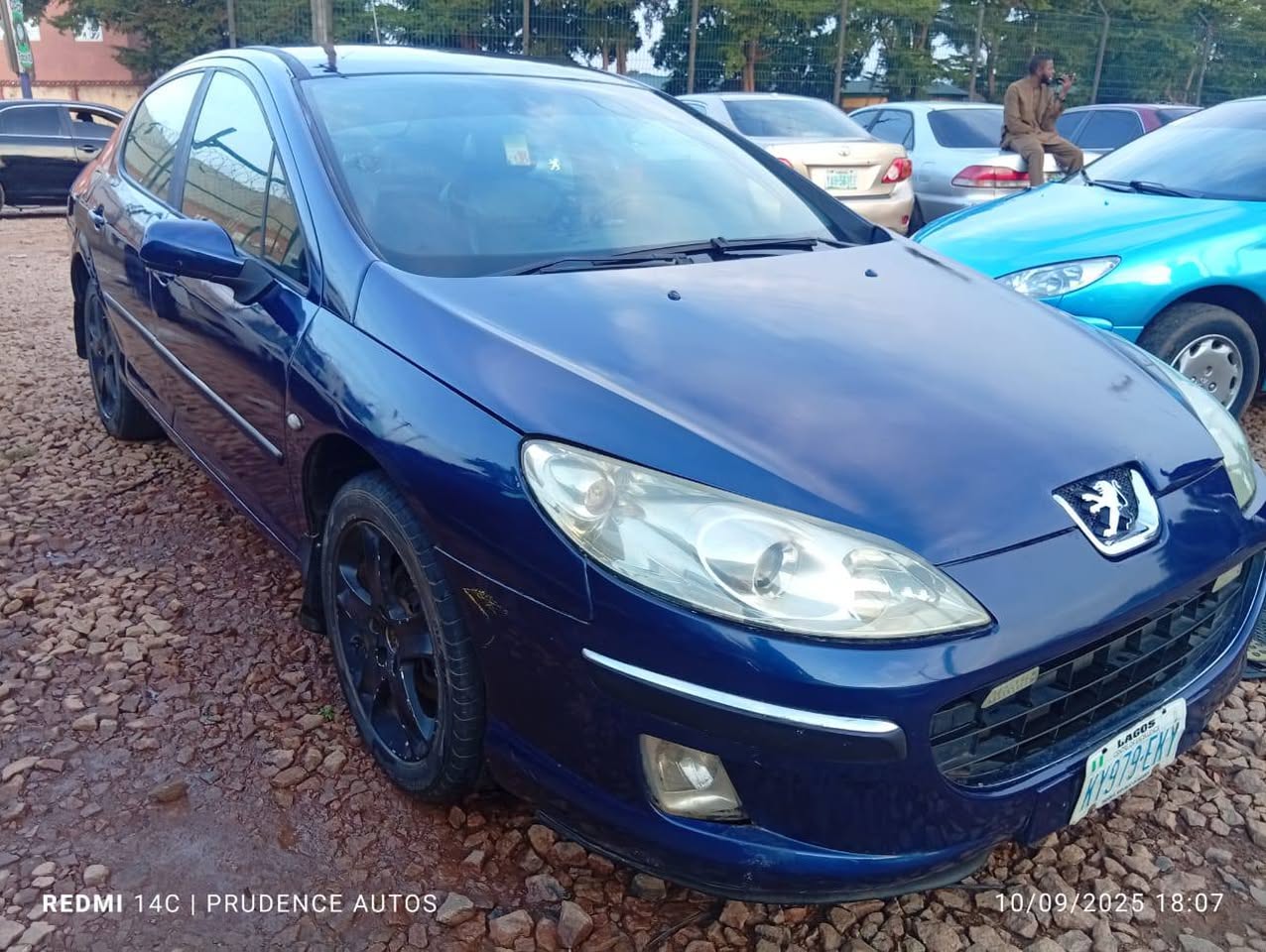 A picture of Peugeot 407 manual 2007 model