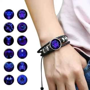 A picture of Zodiac sign bracelets 0764520550