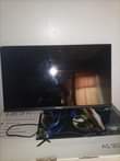 A picture of Hisense flameless 32 with broken screen at 160 000