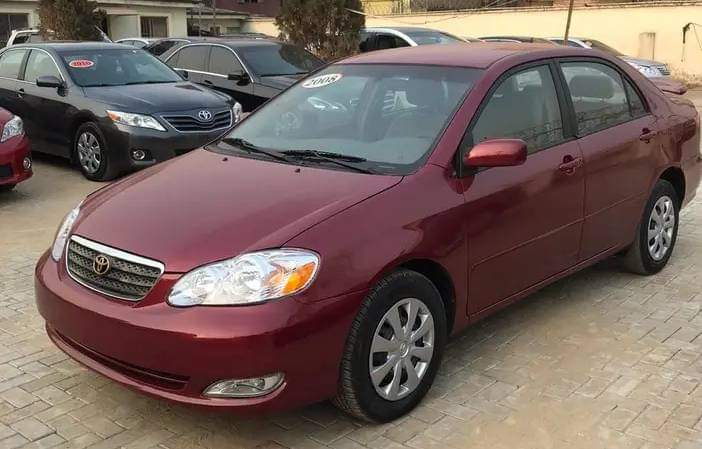 A picture of Brand TOYOTA Model COROLLA L E Year 2008 Transmission Automatic