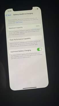 A picture of Iphone 12 pro 128gb