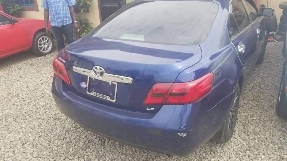 A picture of Awooof again 6 months register Toyota Camry 2008 model upgraded
