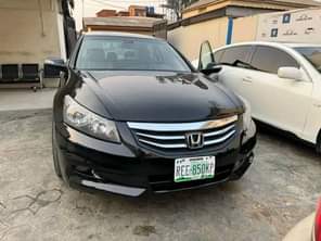 A picture of Honda Accord 2012 few months registered Accident free 08038257326 Full